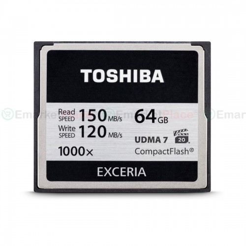 Compact Flash Card 64gb ความเร็วสูง 150mb/s สำหรับถ่ายภาพต่อเนื่อง ความละเอียดสูง